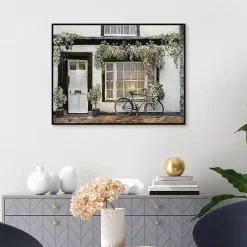 Kirklands Home Cottage Charm Framed Canvas Art Print Best