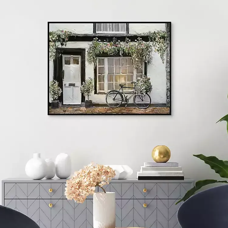 Kirklands Home Cottage Charm Framed Canvas Art Print Best