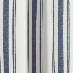Kirklands Home Cotton Candy Farmhouse Curtain Panel Set, 108 in. Blue