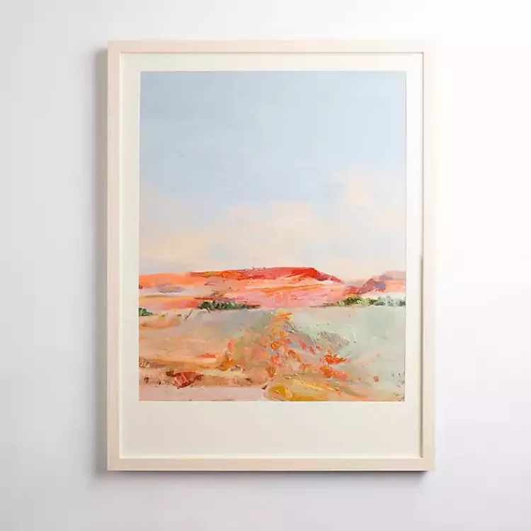 Kirklands Home Cotton Candy Sky Framed Art Print Hot