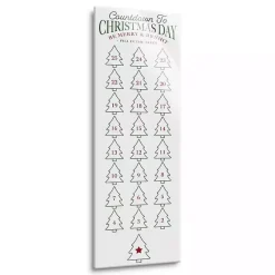Christmas Art & Wall Decor>Kirklands Home Countdown to Christmas Dry Erase Board, 8x24 in.