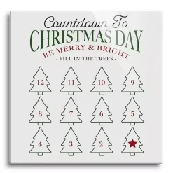 Christmas Art & Wall Decor>Kirklands Home Countdown to Christmas Dry Erase Board, 12x12 in.