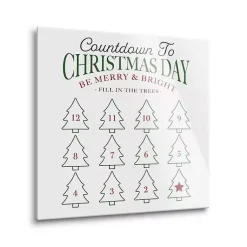 Christmas Art & Wall Decor>Kirklands Home Countdown to Christmas Dry Erase Board, 12x12 in.