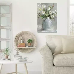 Kirklands Home Country Bouquet I Canvas Art Print Gray New