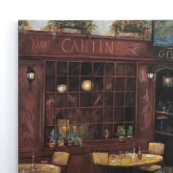 Kirklands Home Courtyard Ambiance Canvas Art Print Multi Best