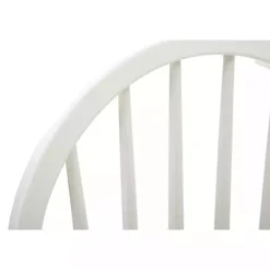Kirklands Home Cream & Natural Wooden Dining Chairs, Set of 2 White Hot