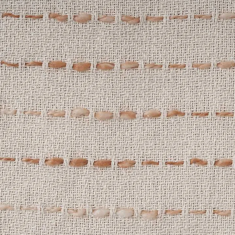 Pillows>Kirklands Home Cream & Terracotta Ombre Dash Throw Pillow Orange