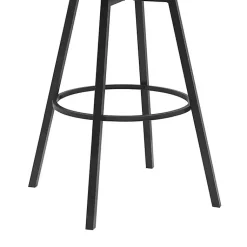Kirklands Home Cream Athena Swivel Bar Stool Ivory Clearance