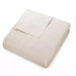 Kirklands Home Cream Atmosphere King Quilt Ivory New