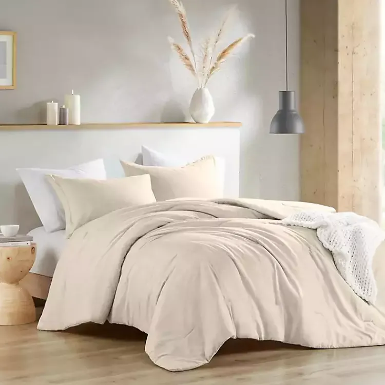 Kirklands Home Cream Chambray 2-pc. Twin/Twin XL Comforter Set Ivory Hot