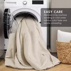 Kirklands Home Cream Chambray 2-pc. Twin/Twin XL Comforter Set Ivory Hot