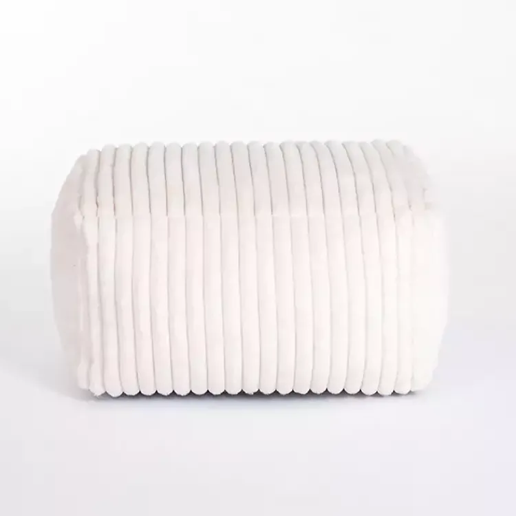 Kirklands Home Cream Comfy Foam Lounge Ottoman White Online