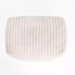 Kirklands Home Cream Comfy Foam Lounge Ottoman White Online