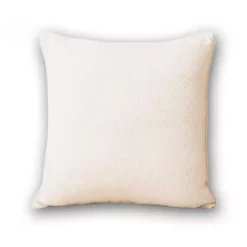 Pillows>Kirklands Home Cream Cross-stitch Woven Pillow Ivory
