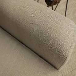 Kirklands Home Cream Ellen Rolled Arms Accent Chair White New
