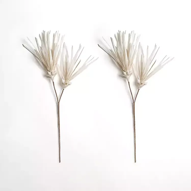 Stems & Bouquets>Kirklands Home Cream Foam Floral Sprays, Set of 2 Ivory