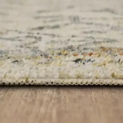 Kirklands Home Cream Granary Floral Runner, 2x10 Ivory