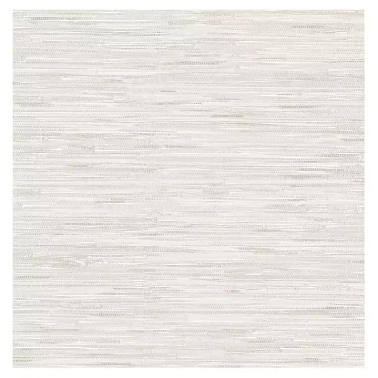 Kirklands Home Cream Grassweave Peel and Stick Wallpaper Online