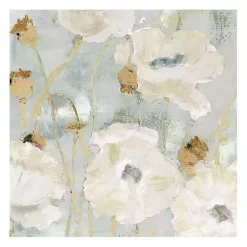 Kirklands Home Cream Poppies in the Wind Giclee Canvas Art Print Discount