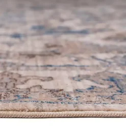 Kirklands Home Cream Royal Motif Wilson Floor Runner, 2x10 Best