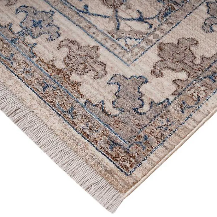 Kirklands Home Cream Royal Motif Wilson Floor Runner, 2x10 Best