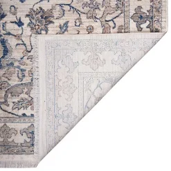 Kirklands Home Cream Royal Motif Wilson Floor Runner, 2x10 Best