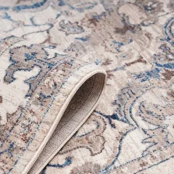 Kirklands Home Cream Royal Motif Wilson Floor Runner, 2x10 Best
