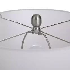Kirklands Home Cream Speckled Two Tone Table Lamp White Discount
