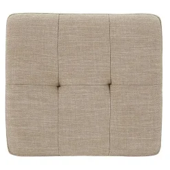 Kirklands Home Cream Upholstered Chandler Counter Stools, Set of Ivory Clearance