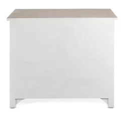 Kirklands Home Cream Washed Wood Carved Door Cabinet Tan Clearance