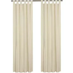 Kirklands Home Cream Weathermate Blackout Curtain Panel, 63 in. Ivory Discount