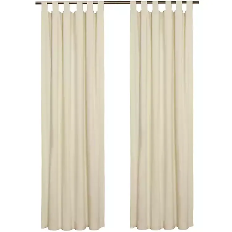 Kirklands Home Cream Weathermate Blackout Curtain Panel, 63 in. Ivory Discount