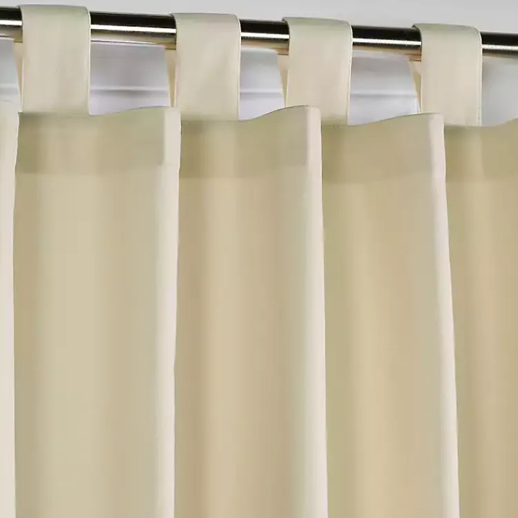 Kirklands Home Cream Weathermate Blackout Curtain Panel, 84 in. Ivory Discount