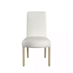 Kirklands Home Cream washed Dining Chairs, Set of 2 White New