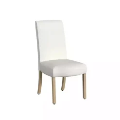 Kirklands Home Cream washed Dining Chairs, Set of 2 White New