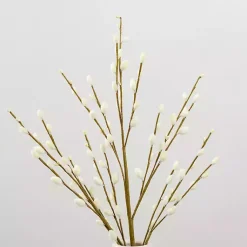 Stems & Bouquets>Kirklands Home Cream Willow Stems, Set of 2 Ivory