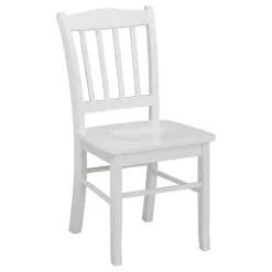 Kirklands Home Cream Wood Shaker Dining Chairs, Set of 2 White Best