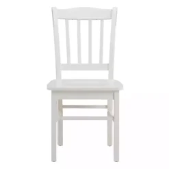 Kirklands Home Cream Wood Shaker Dining Chairs, Set of 2 White Best