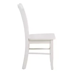 Kirklands Home Cream Wood Shaker Dining Chairs, Set of 2 White Best