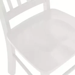 Kirklands Home Cream Wood Shaker Dining Chairs, Set of 2 White Best