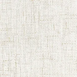 Kirklands Home Cream Woven Upholstered Tufted Storage Ottoman White Hot