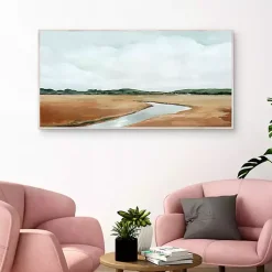 Kirklands Home Creekside Landscape Framed Wall Art Discount