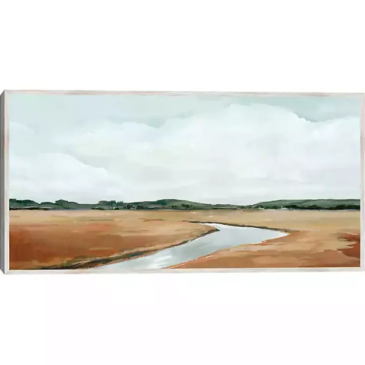 Kirklands Home Creekside Landscape Framed Wall Art Discount