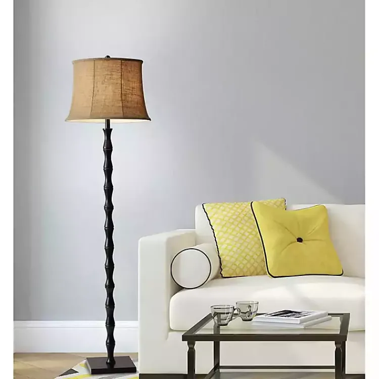 Kirklands Home Curved Emma Floor Lamp Tan Best