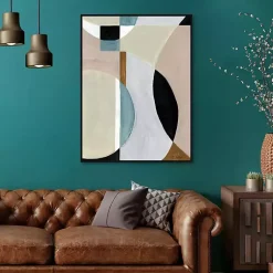 Kirklands Home Curved Vision Framed Canvas Art Print Multi Best