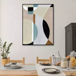 Kirklands Home Curved Vision Framed Canvas Art Print Multi Best