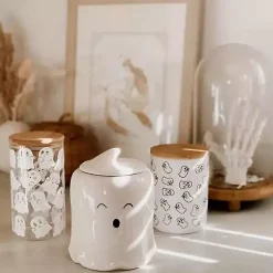 Kirklands Home Cute Ghost Canisters, Set of 2 Outlet