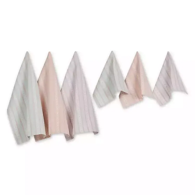 Kirklands Home Daisy Dobby 6-pc. Dish Towel and Cloth Set Clearance