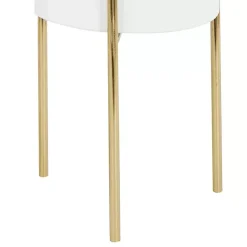Kirklands Home Daisy Modern Iron Planters, Set of 3 White