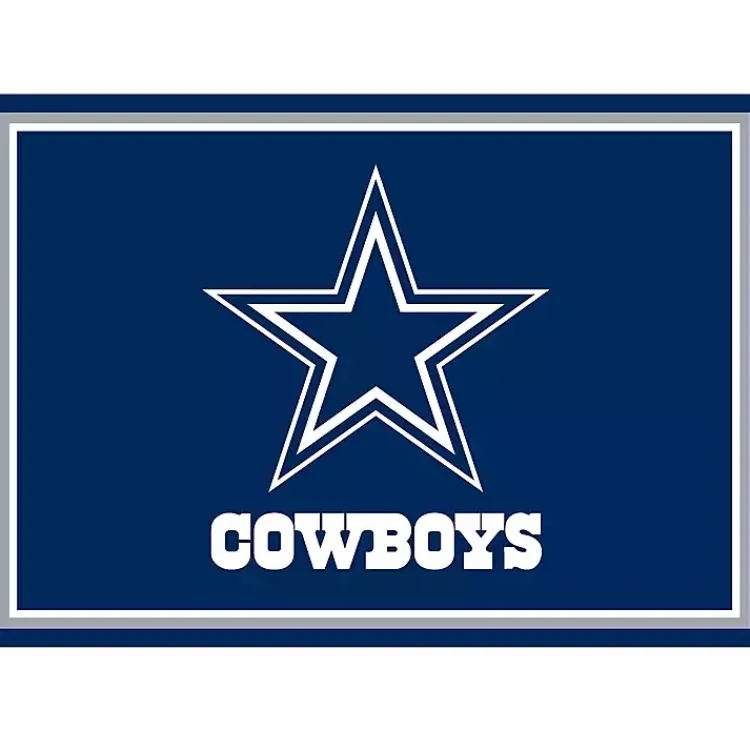 Kirklands Home Dallas Cowboys Area Rug, 3x4 Blue